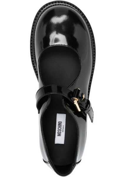 Balerini Moschino Mary Jane Olivia BLACK Femei (BM 17162399) 4
