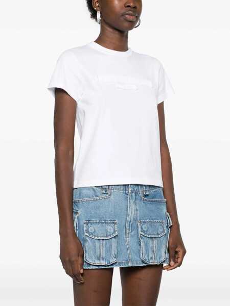 Tricouri Alexander Wang Alexander Wang Tshirt WHITE Femei (BM 17162782) 3