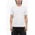 Neil Barrett Monochrome Yoke Back Cotton T-Shirt White