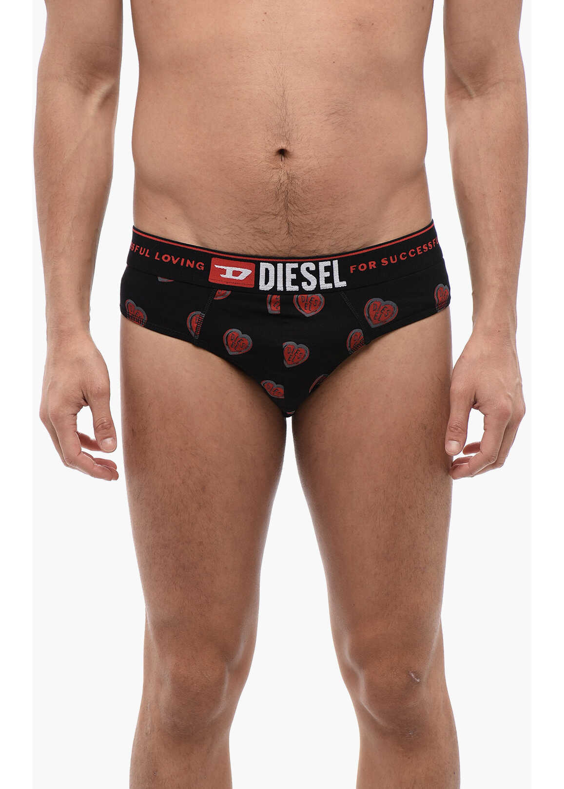 最旬ダウン Stretch 3 Of Set Diesel Chiloti Cotton Logoed With Briefs 衣類乾燥機