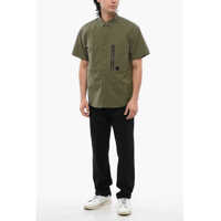 Camasi casual Woolrich pentru Barbati - Camasi casual Woolrich Short Sleeved 4Away Trek Shirt With Breast Pocket Military Green Barbati (BM 17164946) - B-mall.ro