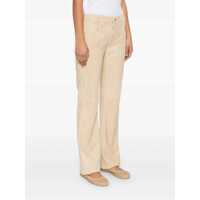Imbracaminte Dama pagina 292 - Pantaloni casual Ralph Lauren Ralph Lauren Suede Leather Trousers ICON TAN Femei (BM 17165818) - B-mall.ro