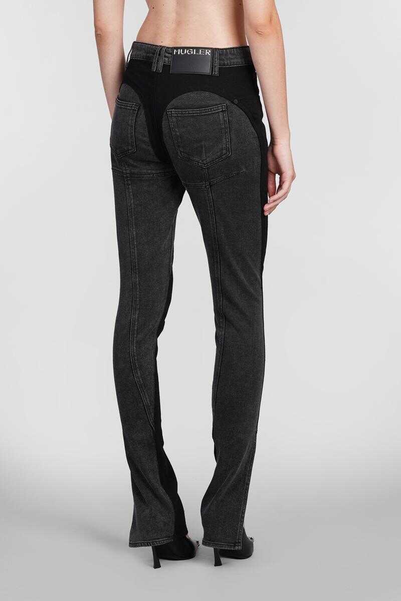 Blugi MUGLER Mugler Jeans Black Femei (BM 17166337) 3