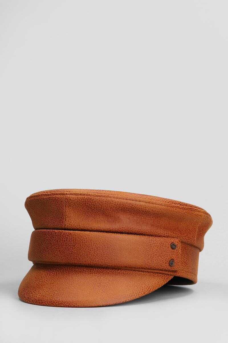 Palarii RUSLAN BAGINSKIY Ruslan Baginskiy Hats BROWN Femei (BM 17166451) 2