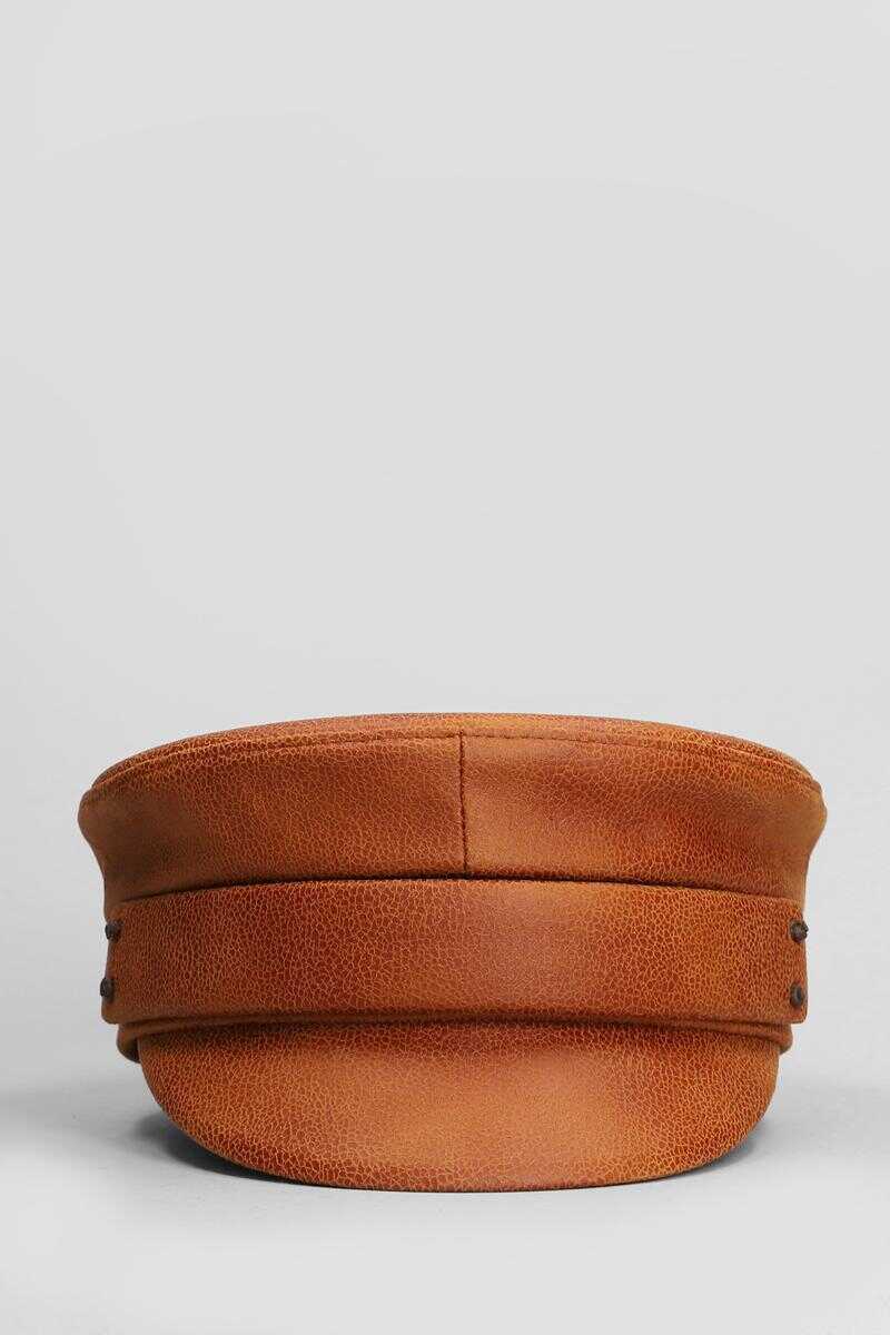 Palarii RUSLAN BAGINSKIY Ruslan Baginskiy Hats BROWN Femei (BM 17166451) 1