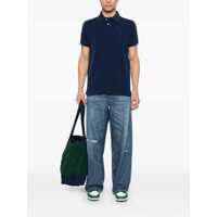 Tricouri Polo Ralph Lauren pentru Barbati - Tricouri Polo Ralph Lauren Blue Polo Shirt With Large Pony Detail On The Front In Cotton Woman BLUE Barbati (BM 17167183) - B-mall.ro