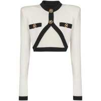 Pulovere Balmain 'Filo Leone Catena' Sweater Femei