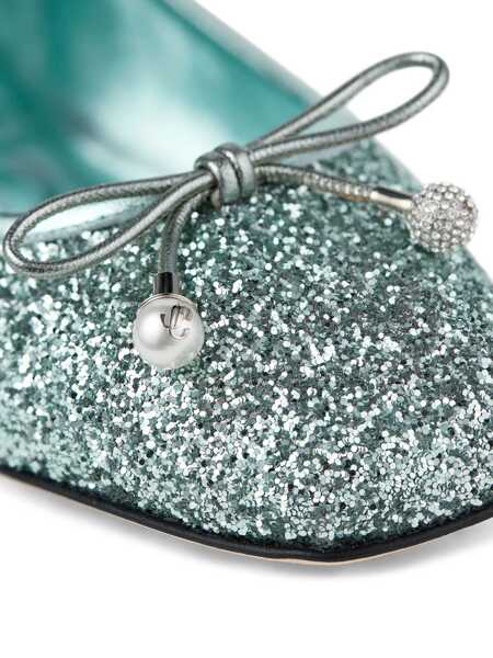 Balerini Jimmy Choo Jimmy Choo Elme Ballet Flats GREEN Femei (BM 17168755) 5