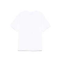 Tricouri Kenzo pentru Barbati - Tricouri Kenzo Kenzo White Cotton T-Shirt With Black Logo Print WHITE Barbati (BM 17168980) - B-mall.ro