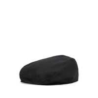 Sepci Dolce & Gabbana Black Gabardine Flat Cat Barbati
