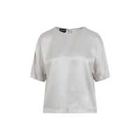 Camasi Giorgio Armani Fsc Viscose Cupro Shirt Clothing Femei