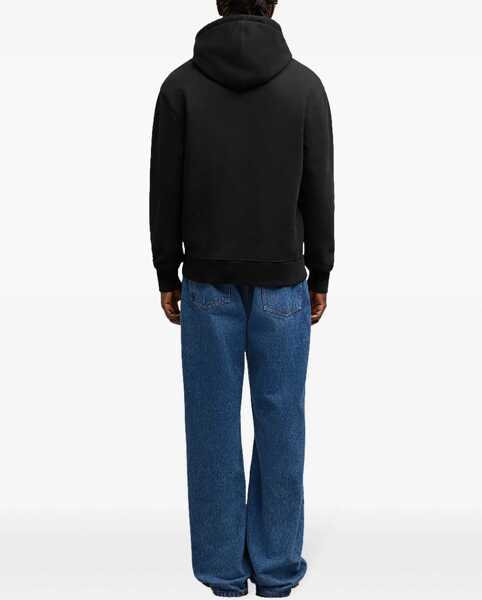 Bluze de trening AMI Paris Logoed Hoodie NOIR Barbati (BM 17172047) 4