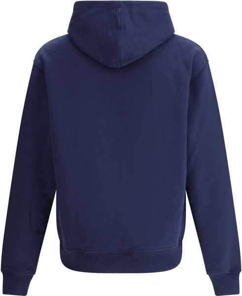 Bluze de trening AMI Paris Logoed Hoodie BLEU NUIT Barbati (BM 17172050) 2