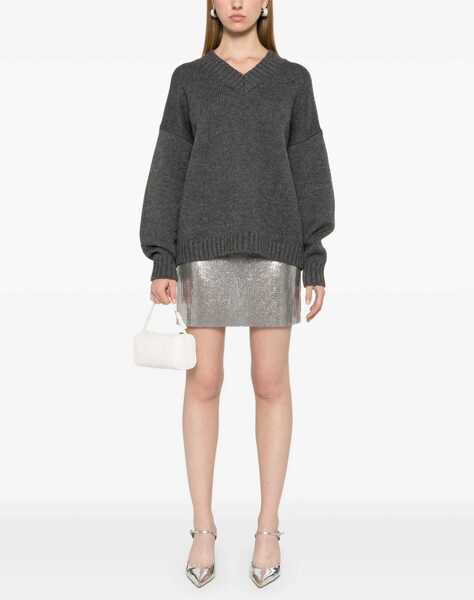 Fuste casual RABANNE Mini Skirt SILVER Femei (BM 17172239) 2