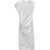 RABANNE Dress With Drape SILVER