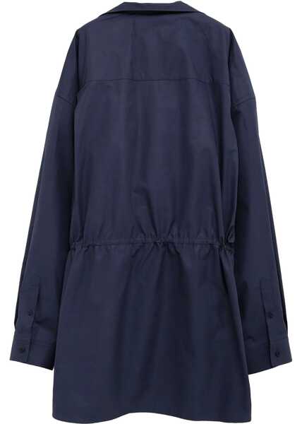 Rochii casual Balenciaga Mini Shirt Style Dress BLUE Femei (BM 17172380) 2