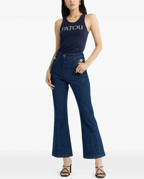 Bluze Patou Tank Top With Logo BLACK Femei (BM 17172383) 2