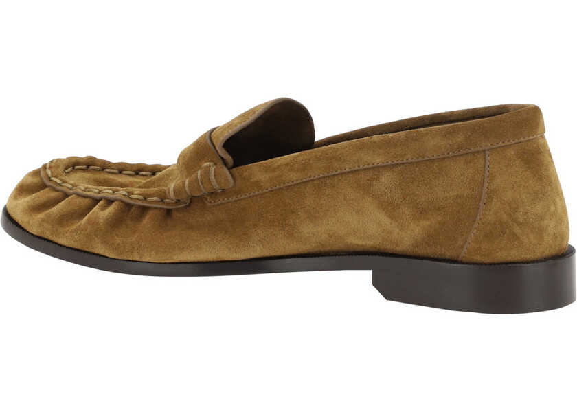 Mocasini Saint Laurent Suede Loafers CAMEL Barbati (BM 17172899) 3