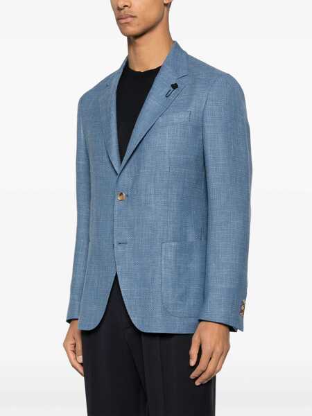 Paltoane Lardini MAN JACKET ROMA Blue Barbati (BM 17173150) 3