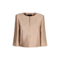 Geci Alberta Ferretti Satin Bolero-Jacket Femei