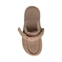 Bocanci UGG pentru Barbati - Bocanci UGG UGG Leather Slipper Beige Barbati (BM 17173801) - B-mall.ro
