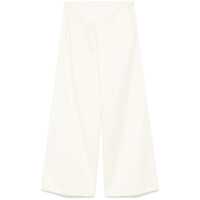 Pantaloni casual Forte_Forte Cotton Wide-Leg Trousers Femei