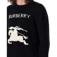 Pulovere Burberry pentru Barbati - Pulovere Burberry Burberry Ekd Wool Cashmere Sweater Black Barbati (BM 17175001) - B-mall.ro