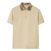 Tricouri Polo Burberry Cotton Polo Shirt Barbati
