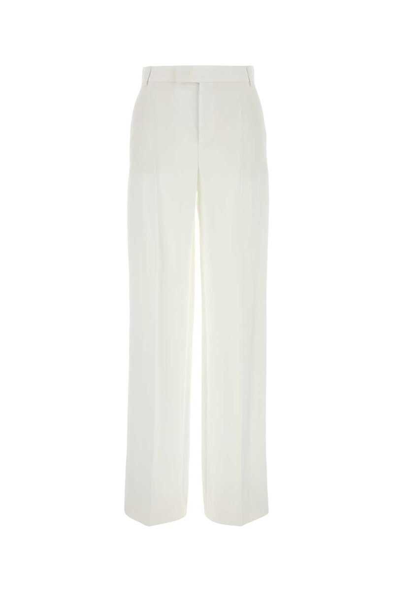 Pantaloni casual Blumarine Blumarine Pants WHITE Femei (BM 17175343) 1