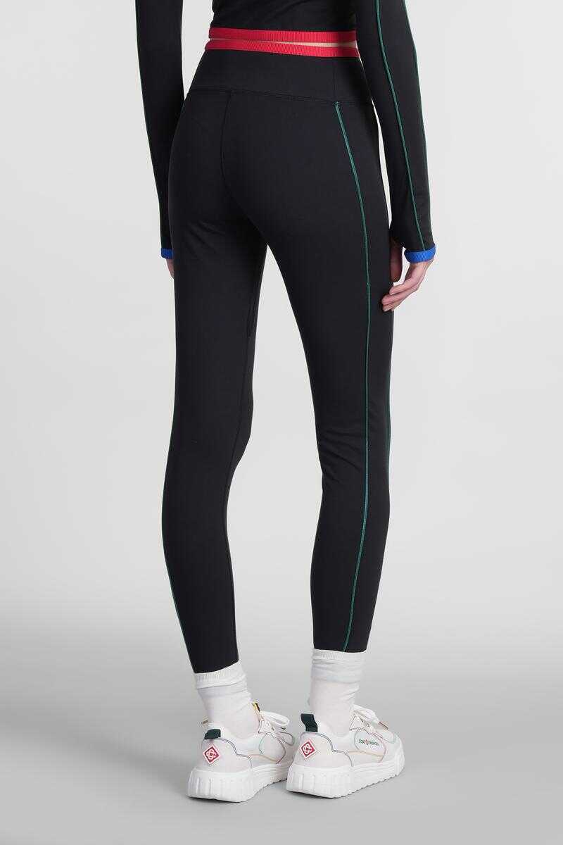 Pantaloni casual Casablanca Casablanca Leggings Black Femei (BM 17175730) 3