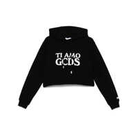 Pulovere Sweatshirt With Ti Amo Gcds Print And Hood Femei