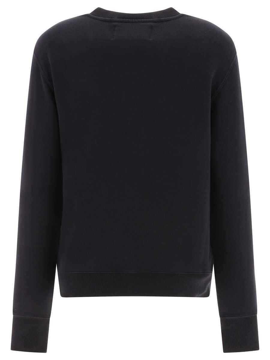 Pulovere Golden Goose Golden Goose Logo Cotton Sweatshirt Black Femei (BM 17179066) 2