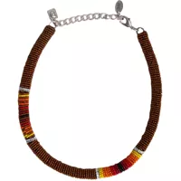 Pulovere Choker with beads and rhinestones Femei