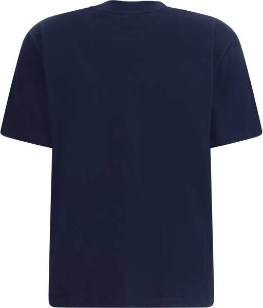 Tricouri AMI Paris Logo T-shirt BLEU NUIT Femei (BM 17184005) 2