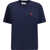 AMI Paris Logo T-shirt BLEU NUIT