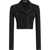 Dolce & Gabbana Cropped Double-Breasted Jacket BLACK