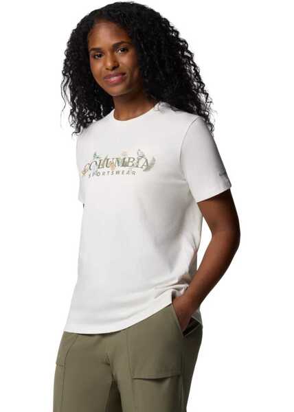 Tricouri Columbia Boundless Beauty Logo SS Tee Beige Femei (BM 17184581) 2