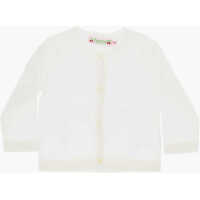 Cardigane Solid Color Cotton Crew-Neck Cardigan Barbati