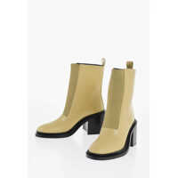 Botine Leather Royal Booties With Elastic Insert 7Cm Femei