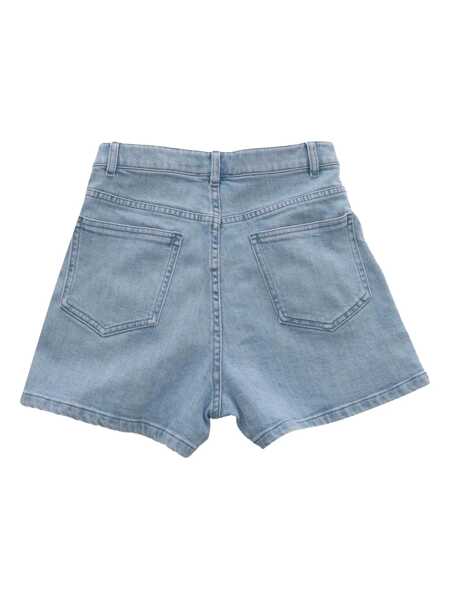 Pantaloni scurti Balmain SHORTS Light Blue Fete (BM 17184871) 2
