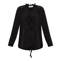 Bluze Victoria Beckham 'Ruffle' Blouse Femei