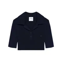 Tricouri Polo Courrèges Ribbed Polo Shirt Femei