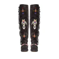 Pantofi cu toc Isabel Marant Dama - Pantofi cu toc Isabel Marant Isabel Marant Slava Thigh Boots FADED BLACK Femei (BM 17186443) - B-mall.ro