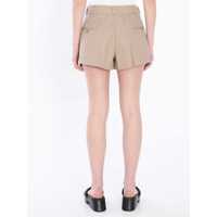 Imbracaminte Dama pagina 351 - Pantaloni casual Alexander Wang Workwear Shorts Beige Femei (BM 17186767) - B-mall.ro