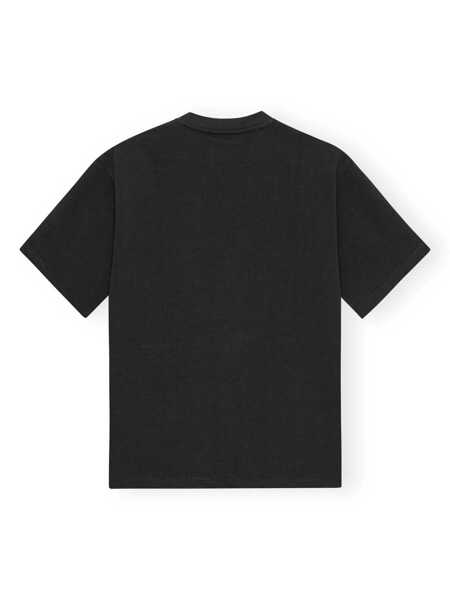 Tricouri Ganni Ganni T-Shirt Black Femei (BM 17186884) 2
