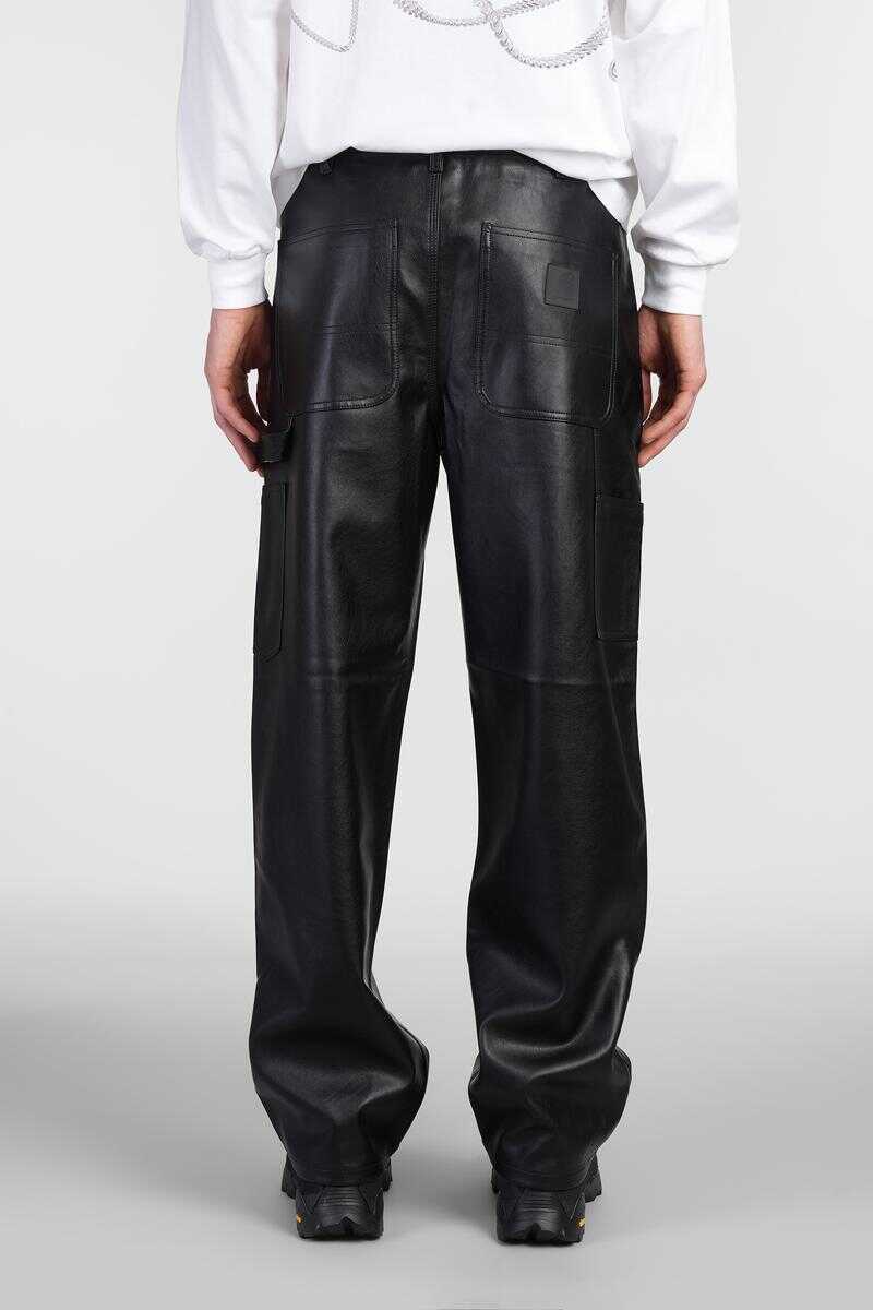 Pantaloni Carhartt Carhartt Wip Single Knee Pant Pants Black Barbati (BM 17186929) 3