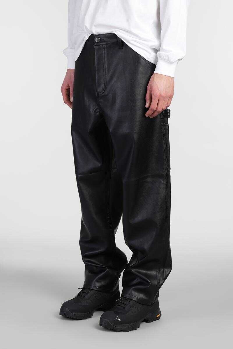 Pantaloni Carhartt Carhartt Wip Single Knee Pant Pants Black Barbati (BM 17186929) 4