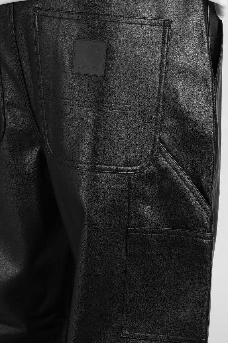 Pantaloni Carhartt Carhartt Wip Single Knee Pant Pants Black Barbati (BM 17186929) 5