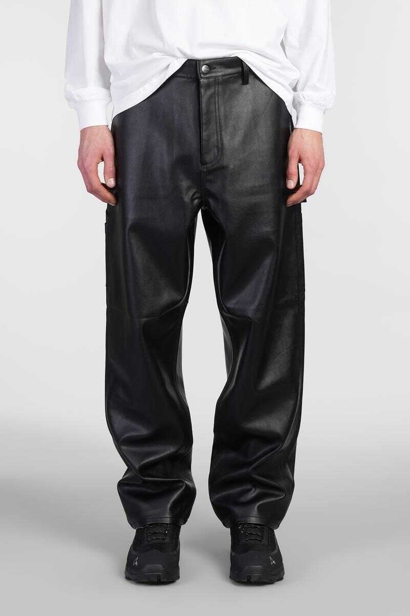 Pantaloni Carhartt Carhartt Wip Single Knee Pant Pants Black Barbati (BM 17186929) 1