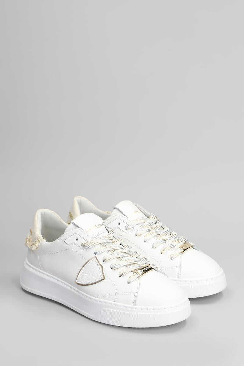 Sneakers Philippe Model Philippe Model Temple Low Sneakers WHITE Femei (BM 17186965) 2